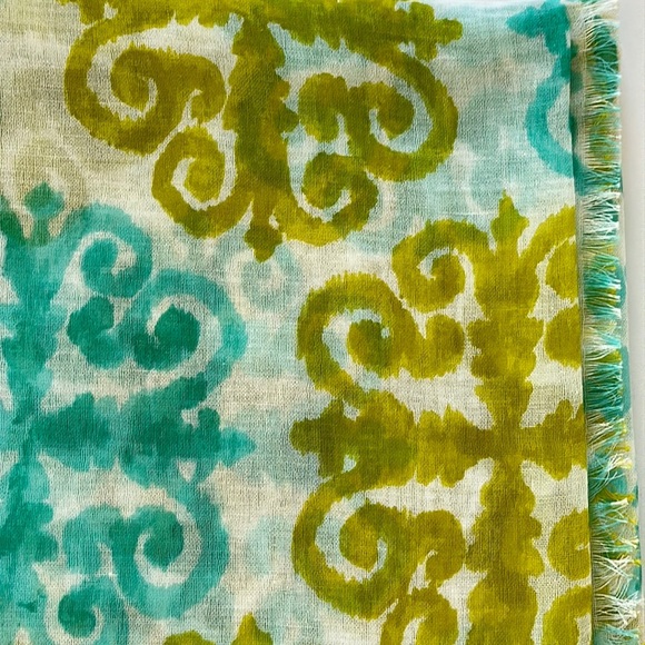 Banana Republic x Milly Collection Medallion Print Scarf - Picture 5 of 7